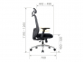 Офисное кресло Chairman CH581 черный