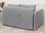 Диван Некст Mini Комфорт с подлокотниками Ash рогожка