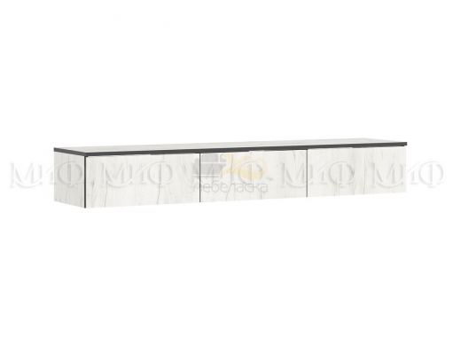 Полка косметическая 1500 Норд Дуб Крафт Белый